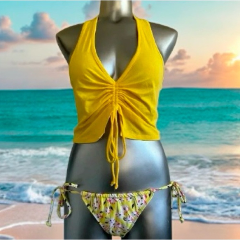Free 🆕Swimsuit String  Bikini Bottoms